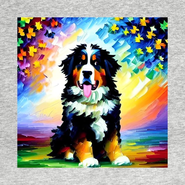 Bernese Mountain Dog 4 by ArtistsQuest